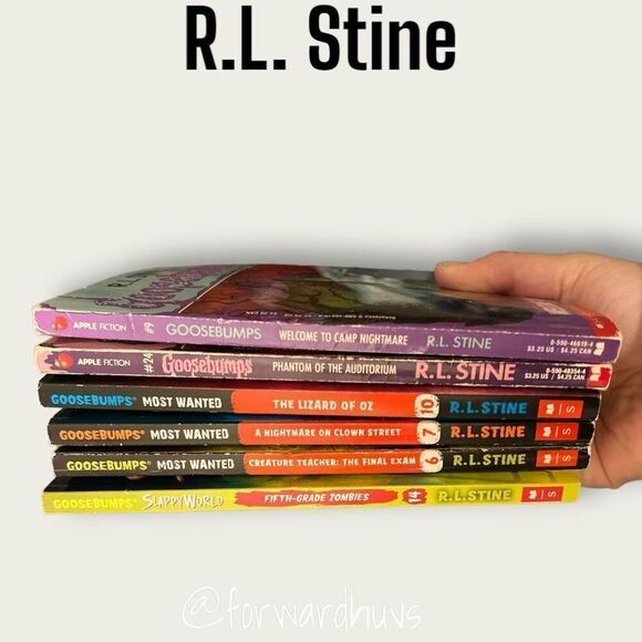 Goosebumps Lot of 6 Books - Picture 5 of 10